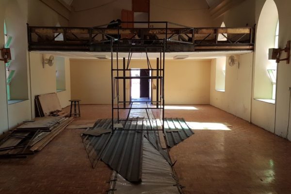 Renovierung der Lüneburger Kirche